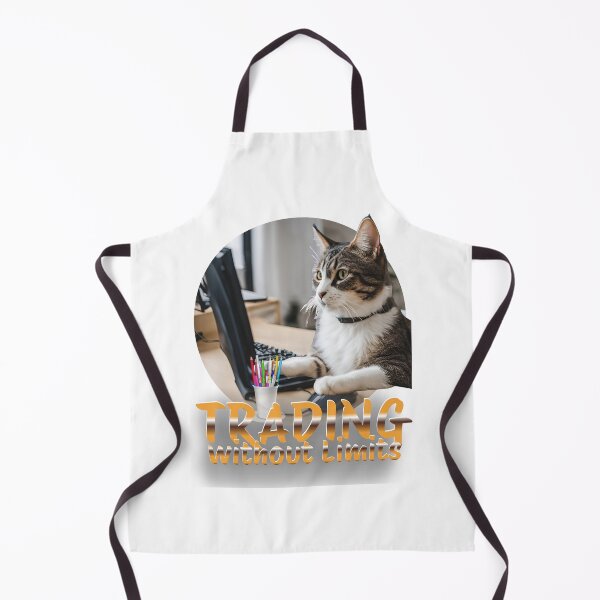 Item preview, Cat Trader Analyzing Trends designed and sold by AvrilDesigns06.