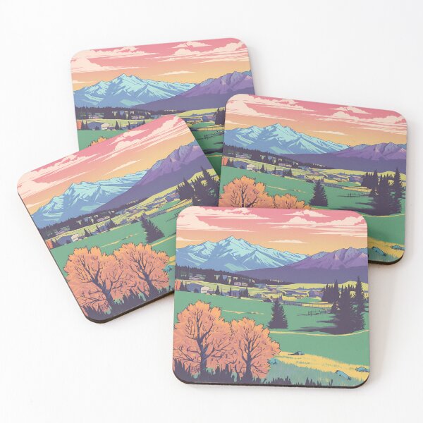 Item preview, Bozeman, Montana designed and sold by ColorArtByEric.