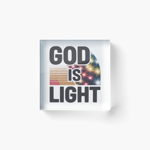 Item preview, God is Light, Light Art designed and sold by Faithloveshop.