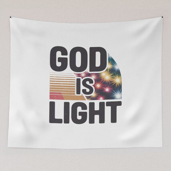 Item preview, God is Light, Light Art designed and sold by Faithloveshop.