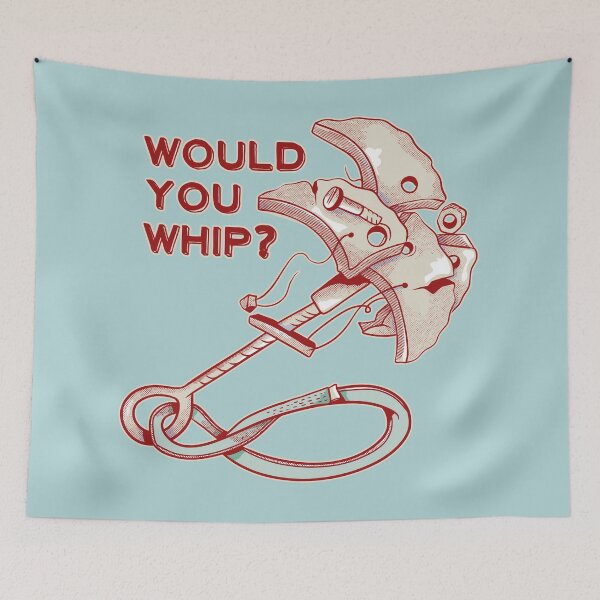 Item preview, Rock climbing Cam would you whip designed and sold by piedaydesigns.