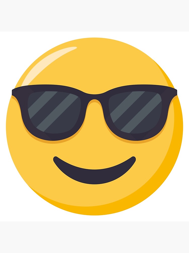 Smiley mit Sonnenbrille