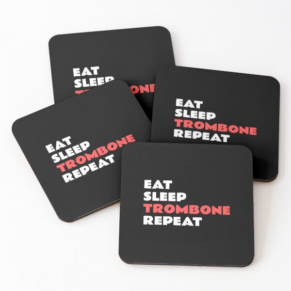 Item preview, Eat Sleep Trombone Repeat designed and sold by Inspirationmotivation.