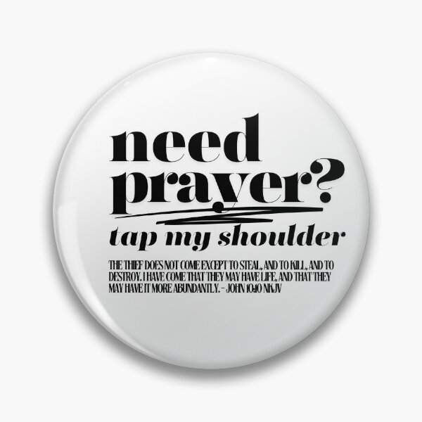 Item preview, Need prayer? Tap to my shoulder designed and sold by GTrendClothing.
