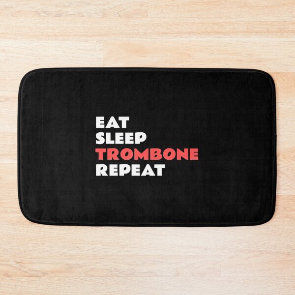 Item preview, Eat Sleep Trombone Repeat designed and sold by Inspirationmotivation.