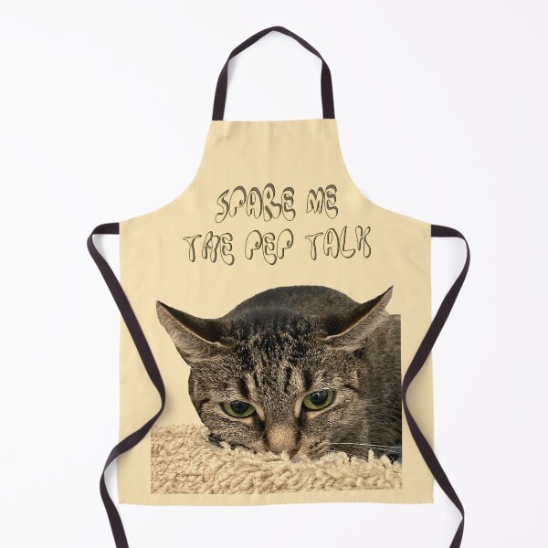 Item preview, Depressed Tabby Cat, Spare Me The Pep Talk designed and sold by kristalcurt.