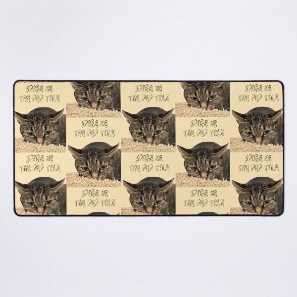 Item preview, Depressed Tabby Cat, Spare Me The Pep Talk designed and sold by kristalcurt.