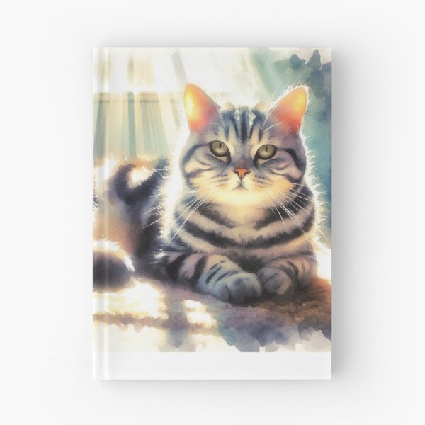 Item preview, American Shorthair 4 In The Sun designed and sold by PamsAIArt.