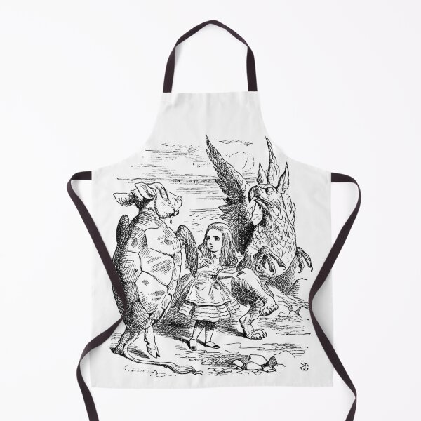 Item preview, Mock Turtle, Griffin, and Alice meet on the beach. designed and sold by jamiestarr.