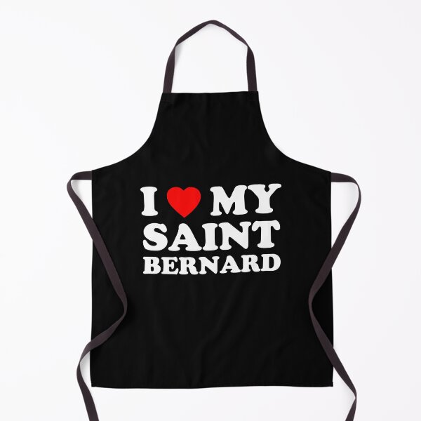 Item preview, I Love My Saint Bernard Style NY Dog Gift designed and sold by Guarddogdrive.