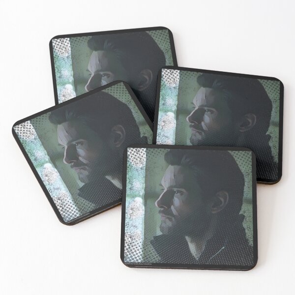 Item preview, Darkling: Contemplative Comic - Square (Ben Barnes) designed and sold by Nicola Delacoeur.