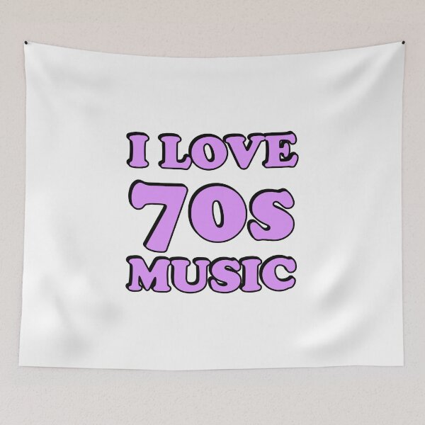Item preview, I love 70s music 1970s seventies designed and sold by Inspirationmotivation.