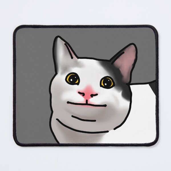 Item preview, polite cat meme designed and sold by LifeWithMeme.
