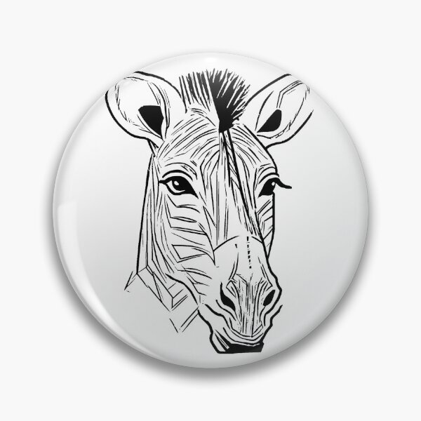 Item preview, Geometric Zebra Art designed and sold by GeoSketchWear.