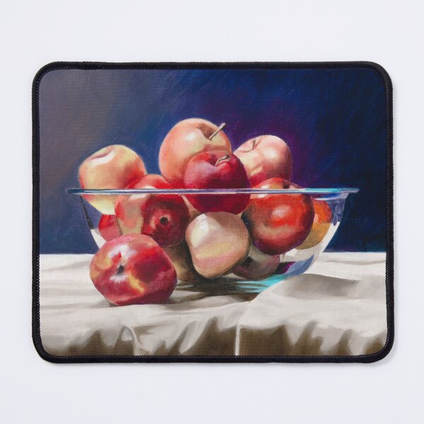 Item preview, Apples in a Glass Bowl designed and sold by MichaelEpp.