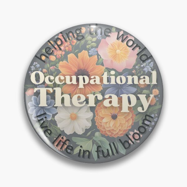 Item preview, Occupational Therapy Floral Design designed and sold by strwbrrystudios.