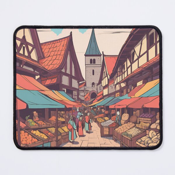 Item preview, Medieval Market designed and sold by ColorArtByEric.