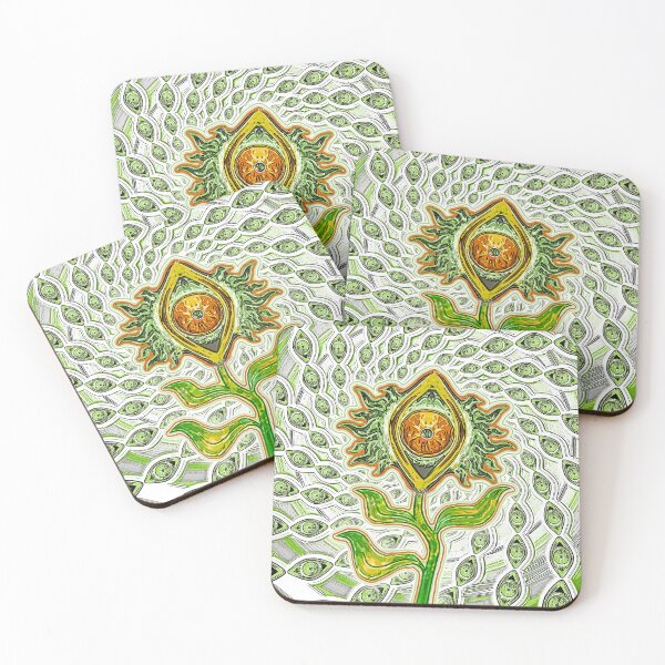 Item preview, Planta de ojos espiral verde designed and sold by Klaus Bremner (Autotelic Art).