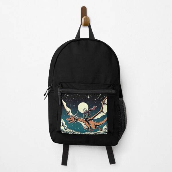 Item preview, Manga Character Riding Dragon Pop Art Style designed and sold by artofuniverse.