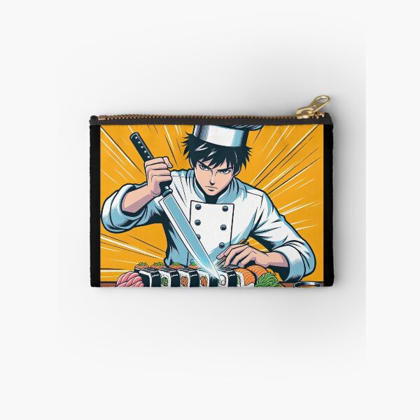 Item preview, Manga Chef Making Sushi Pop Art Style designed and sold by artofuniverse.