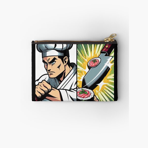 Item preview, Manga Chef Making Sushi Pop Art Style designed and sold by artofuniverse.