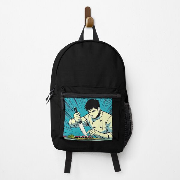 Item preview, Manga Chef Making Sushi Pop Art Style designed and sold by artofuniverse.