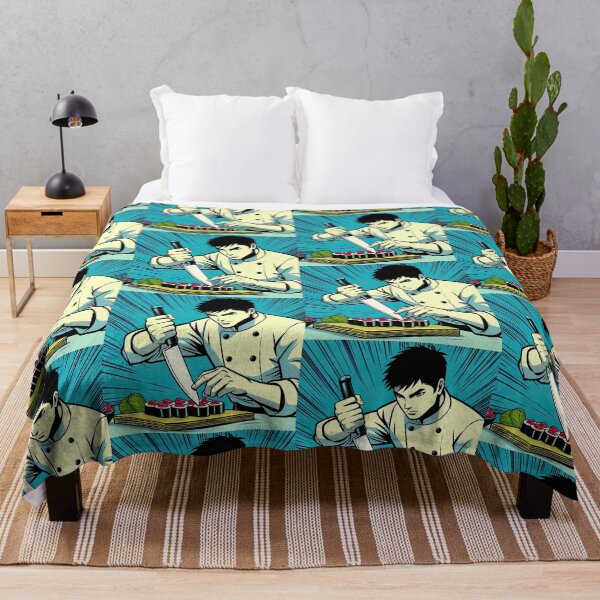 Item preview, Manga Chef Making Sushi Pop Art Style designed and sold by artofuniverse.