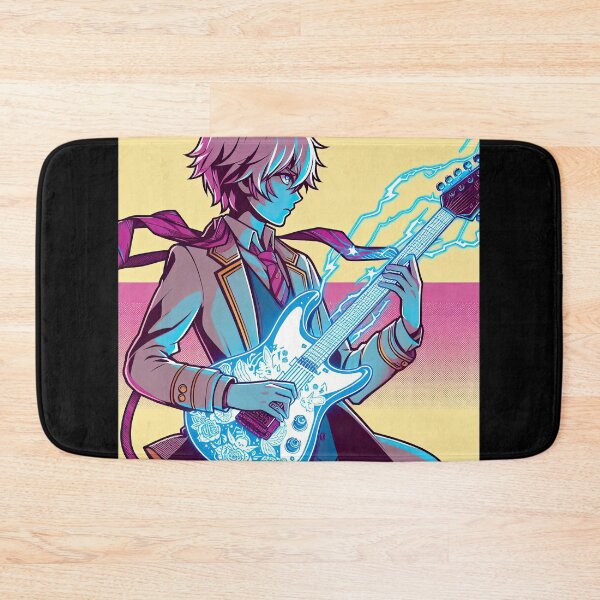 Item preview, Guitarist Manga Character Pop Art Style designed and sold by artofuniverse.