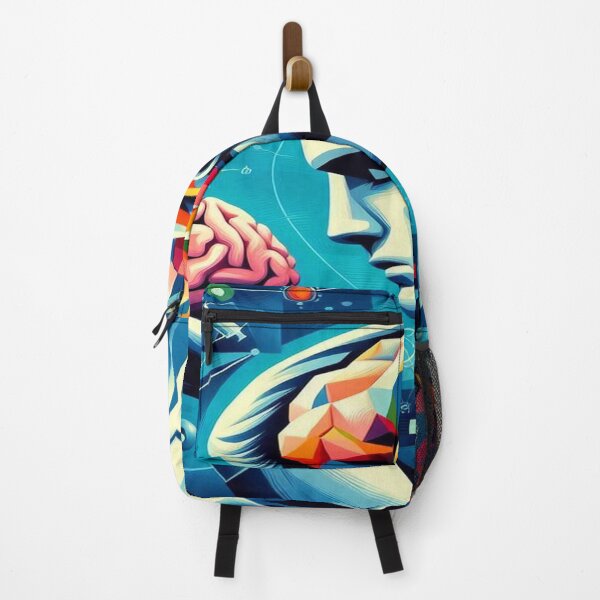 Item preview, Scientist Examines Brain Cubism Art Style designed and sold by Naomi Gutierrez Parrish.