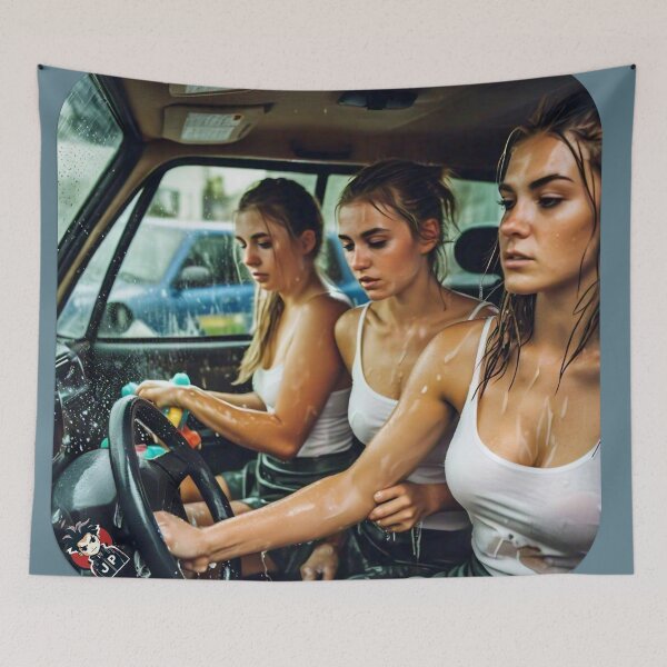 Item preview, Girl Inside Car Wash designed and sold by Jese345.