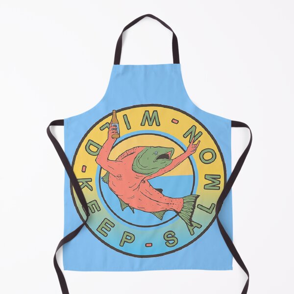 Item preview, Keep Salmon Wild! designed and sold by claireseyeview.