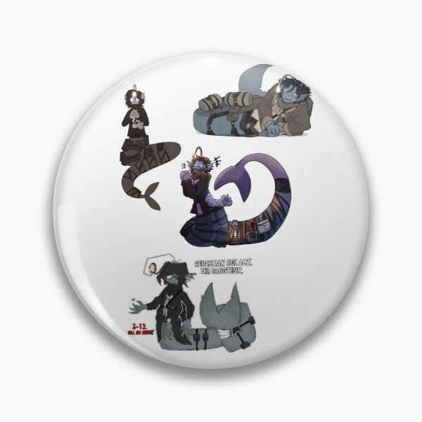 Item preview, Sebastian Solace Pack sticker designed and sold by dex1one.
