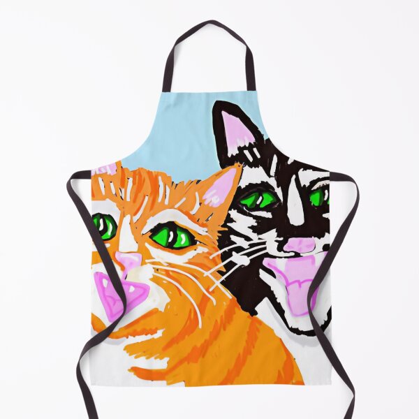 Item preview, The Two Happy Cats designed and sold by pinkyjainpan.