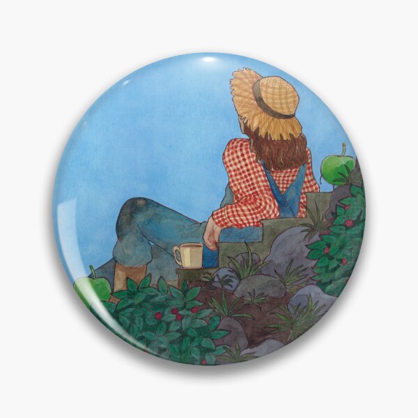 Item preview, Relaxing Stardew Valley Farmer designed and sold by l444l.