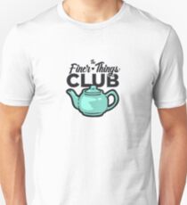 Die feineren Sachen Verein-Hemden, Aufkleber und mehr Slim Fit T-Shirt