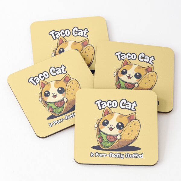 Item preview, Taco Cat is Purr-fectly Stuffed designed and sold by KakangMudi.