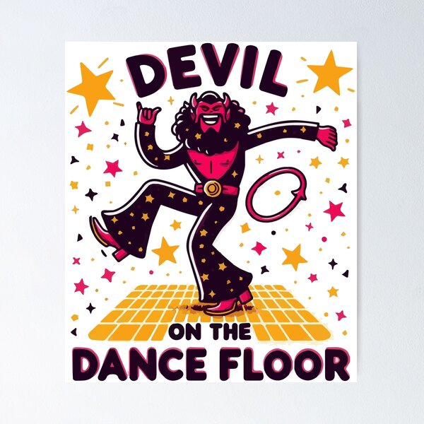 Item preview, Devil on the Dance Floor designed and sold by DeReeg.