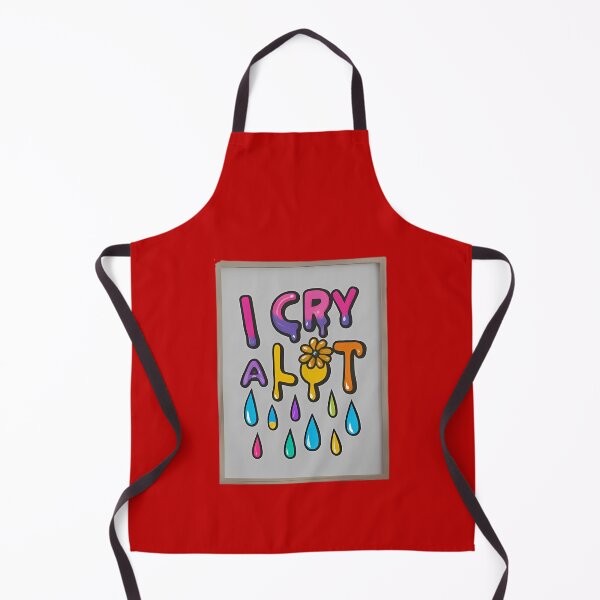 Item preview, Copy of Colorful "I Cry A Lot" Art designed and sold by magicalshops.