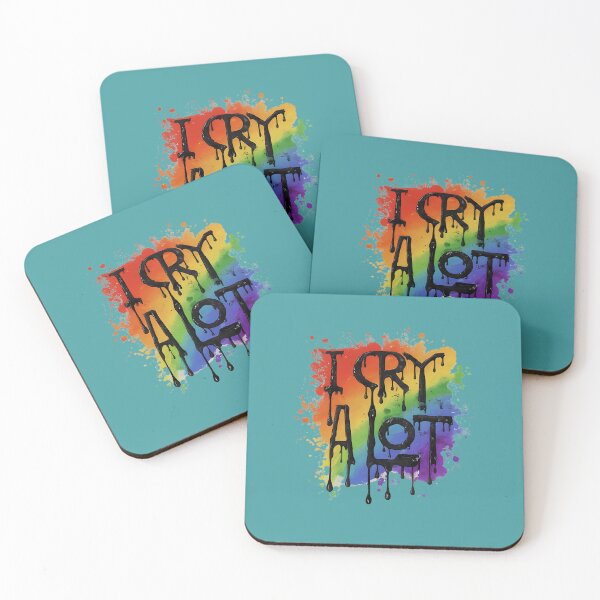 Item preview, Rainbow "I Cry A Lot" Design designed and sold by magicalshops.