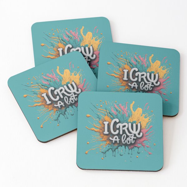 Item preview, Playful "I Cry A Lot" Splash Art designed and sold by magicalshops.