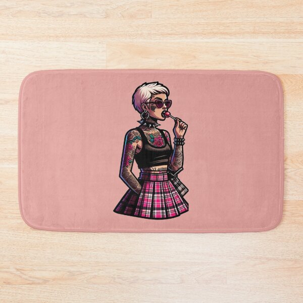 Item preview, Spiked Collar, Plaid Skirt, and Lollipop designed and sold by PinUpPizzazz.