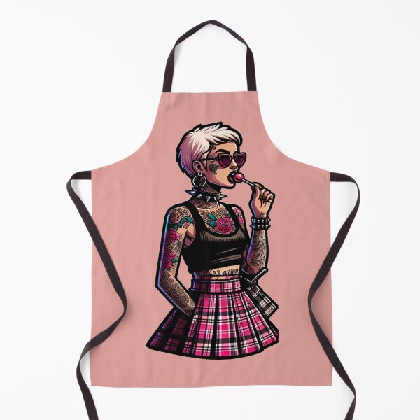 Item preview, Spiked Collar, Plaid Skirt, and Lollipop designed and sold by PinUpPizzazz.