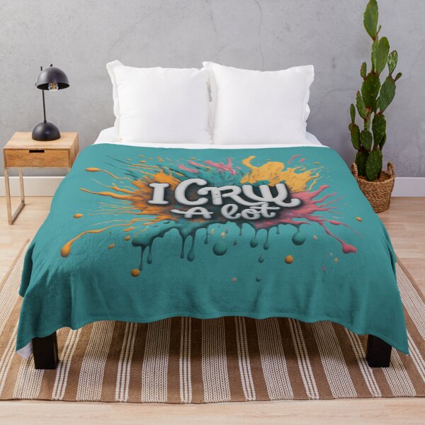 Item preview, Playful "I Cry A Lot" Splash Art designed and sold by magicalshops.