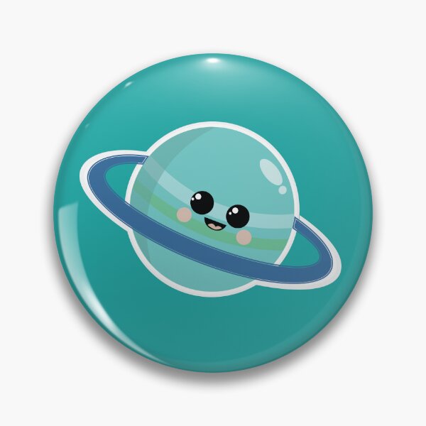 Artikelvorschau, Saturn, blauer süßer Planet entworfen und verkauft von esullivan.