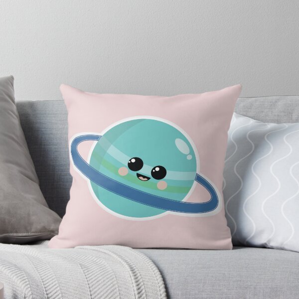 Artikelvorschau, Saturn, blauer süßer Planet entworfen und verkauft von esullivan.