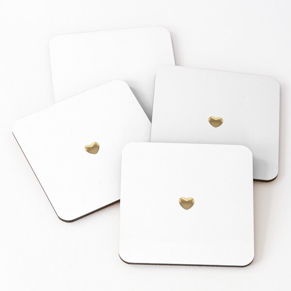 Item preview, Gold 3D Metallic Heart designed and sold by bubblesjpeg.