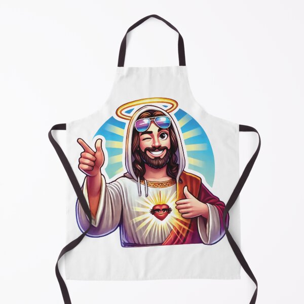 Item preview, Cool Jesus with Halo and Shades designed and sold by DecalBox.