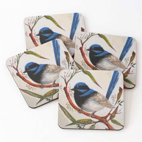 Item preview, Blue Wren, Krawarree, NSW designed and sold by HelenSpicerArt.