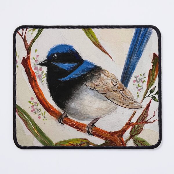 Item preview, Blue Wren, Krawarree, NSW designed and sold by HelenSpicerArt.