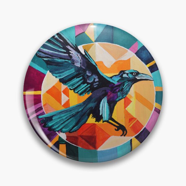 Item preview, Crow Winds Painting designed and sold by Darcydoesart.